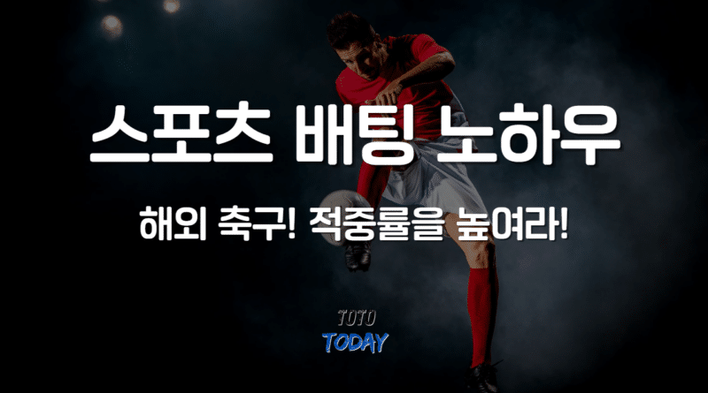 스포츠 배팅 노하우