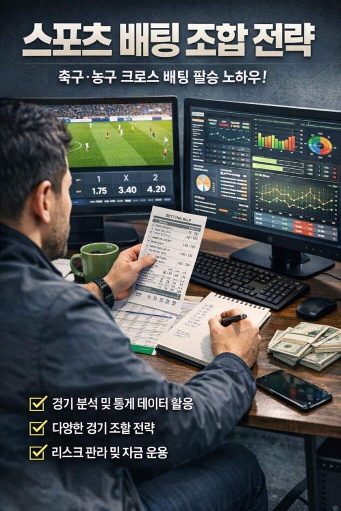 스포츠 배팅 전략 조합 방법