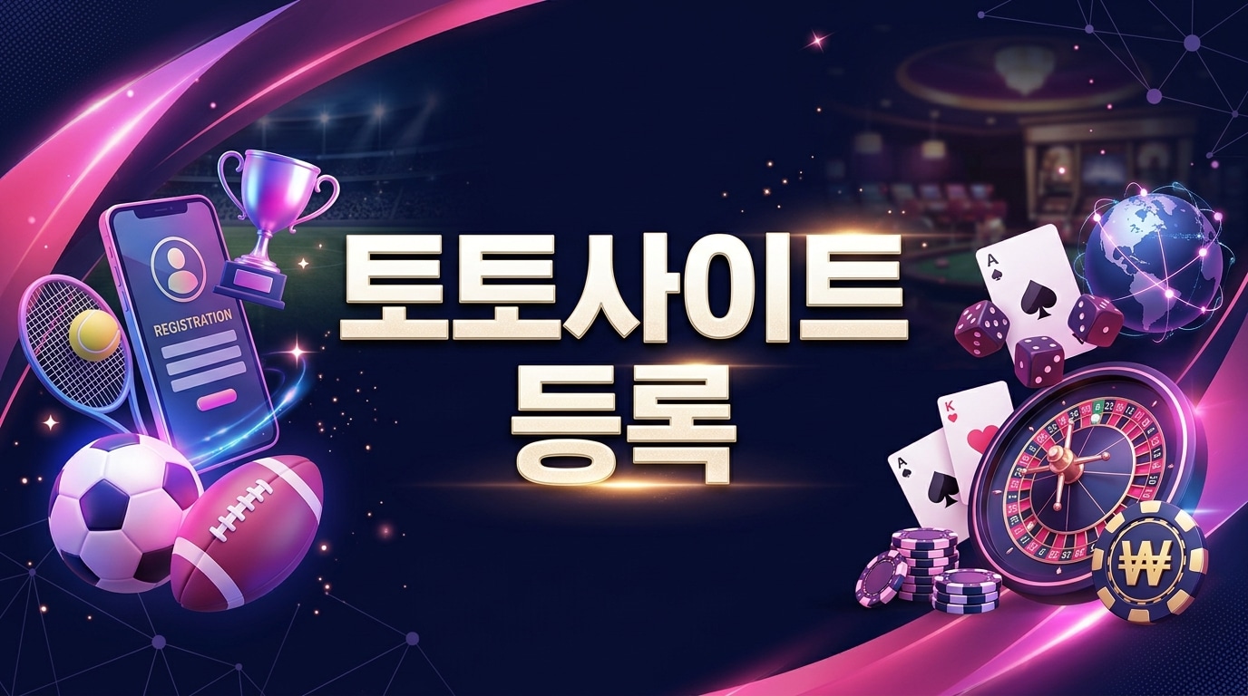 토토사이트 등록