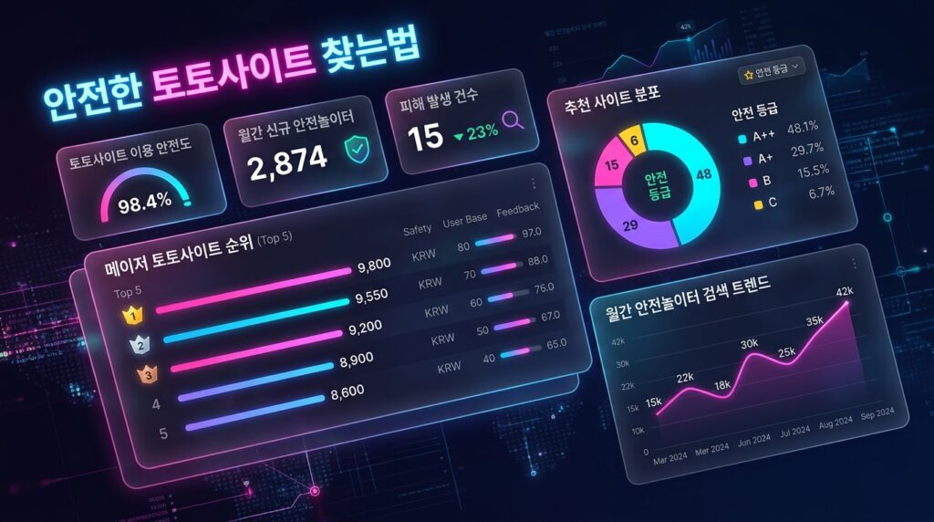 안전한 토토사이트 찾는법