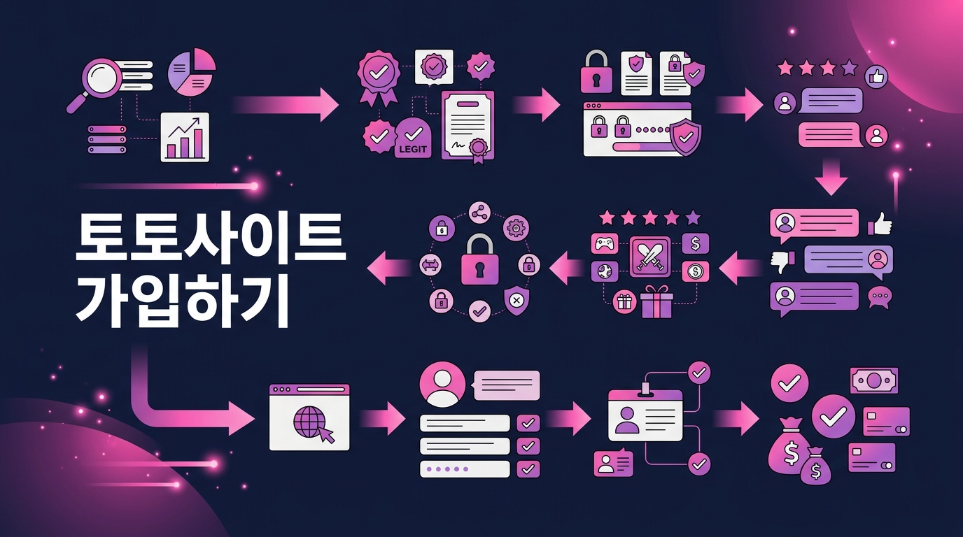토토사이트 가입하기