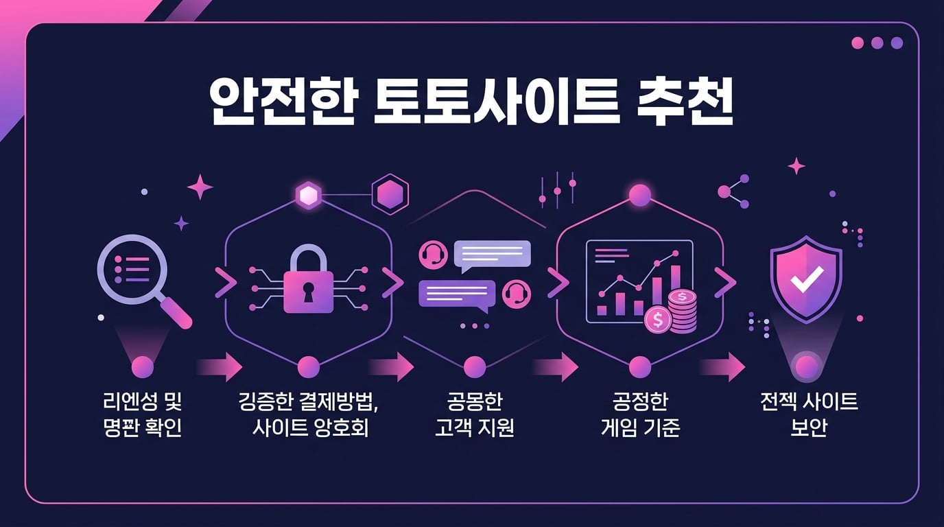 안전한 토토사이트 추천