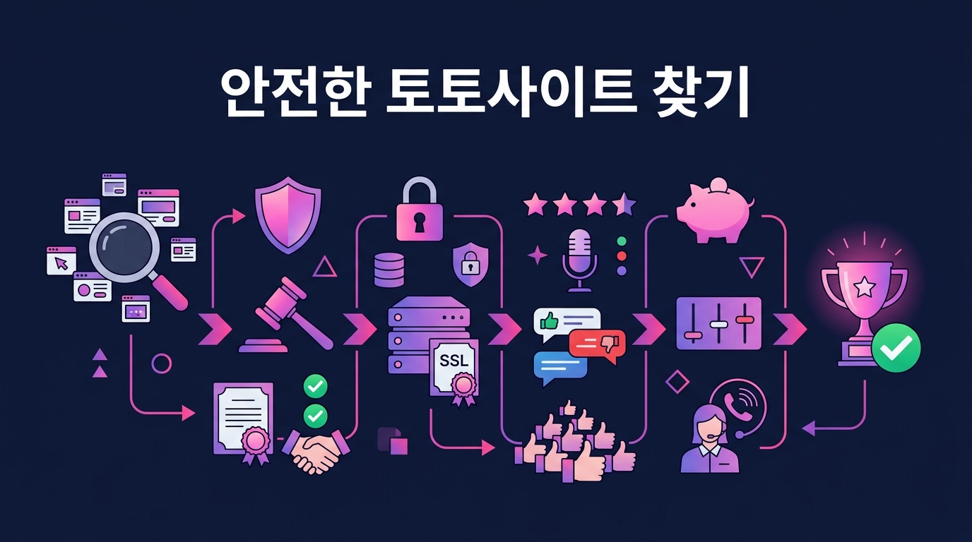 안전한 토토사이트 찾기