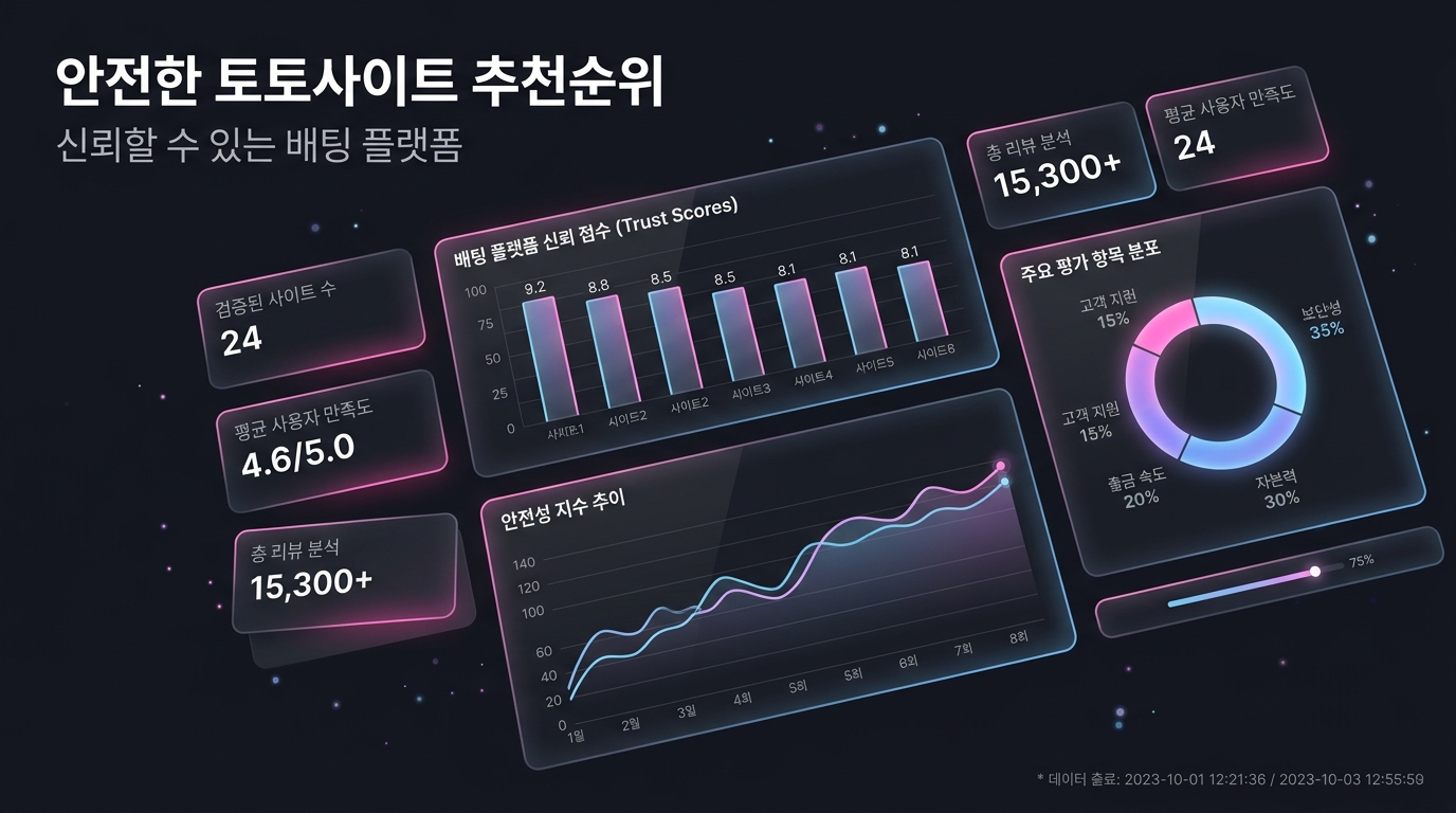 안전한 토토사이트 추천순위