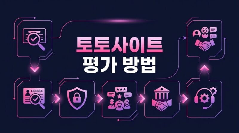 토토사이트 평가 방법