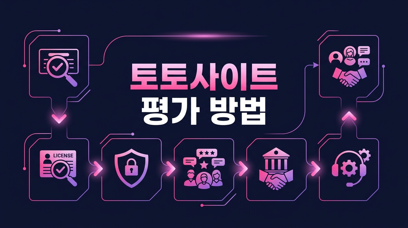 토토사이트 평가 방법