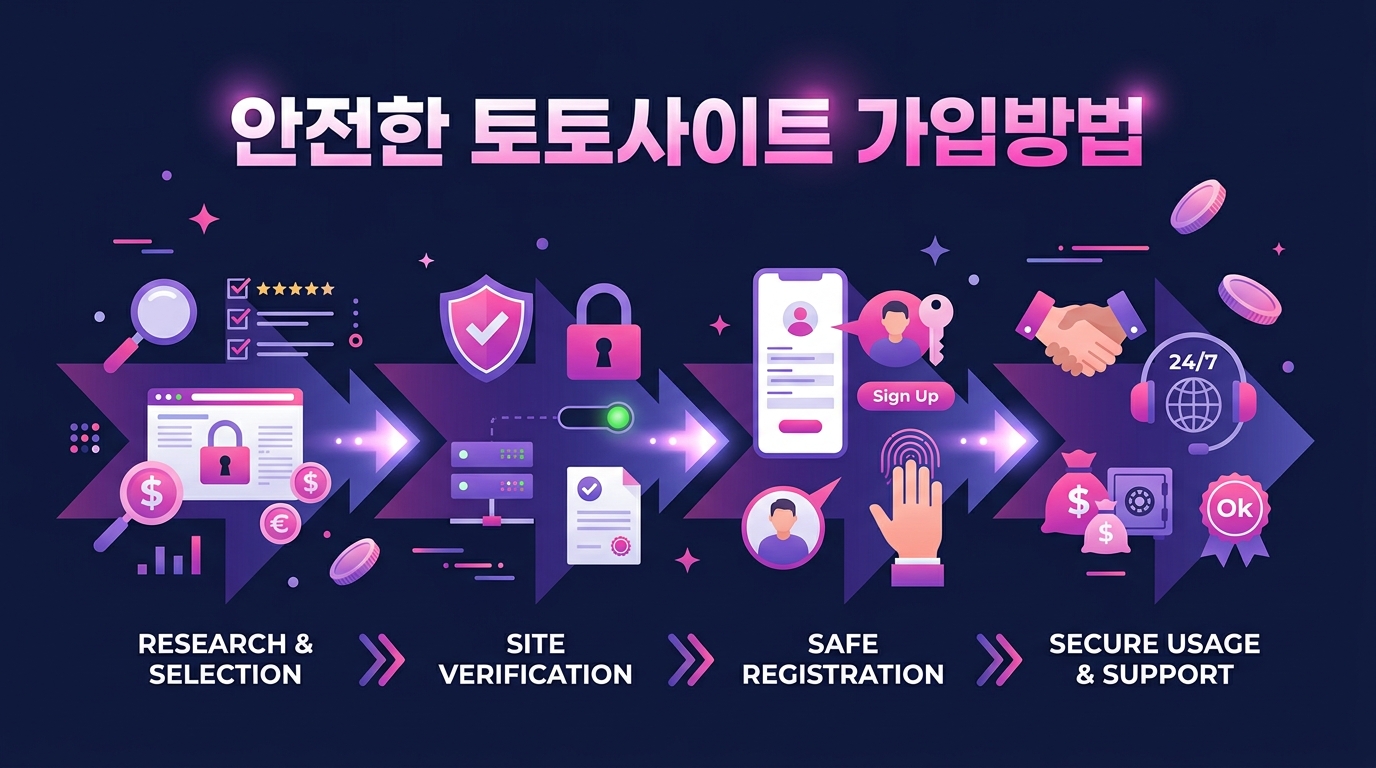 안전한 토토사이트 가입방법